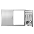 Lauko virtuvės durelės VEVOR BH-020, 990x660 mm