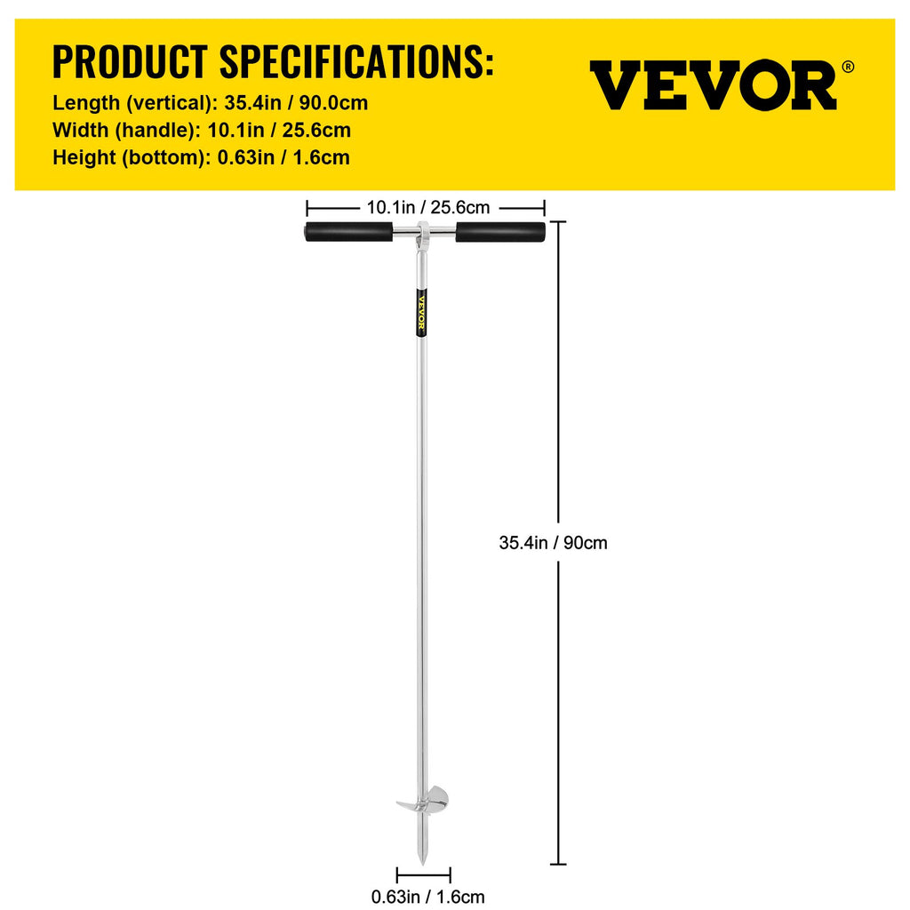 Smėlio inkaras VEVOR VV-SA-36, 91 cm ilgio
