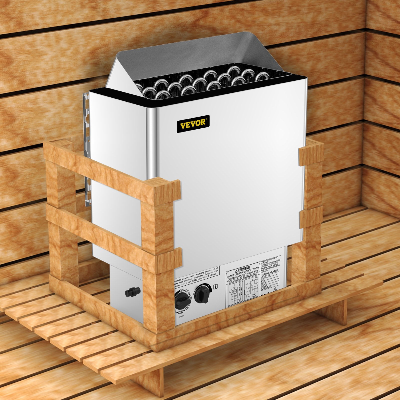 Elektrinė pirties krosnelė VEVOR VV-SH-9KW, 9 kW