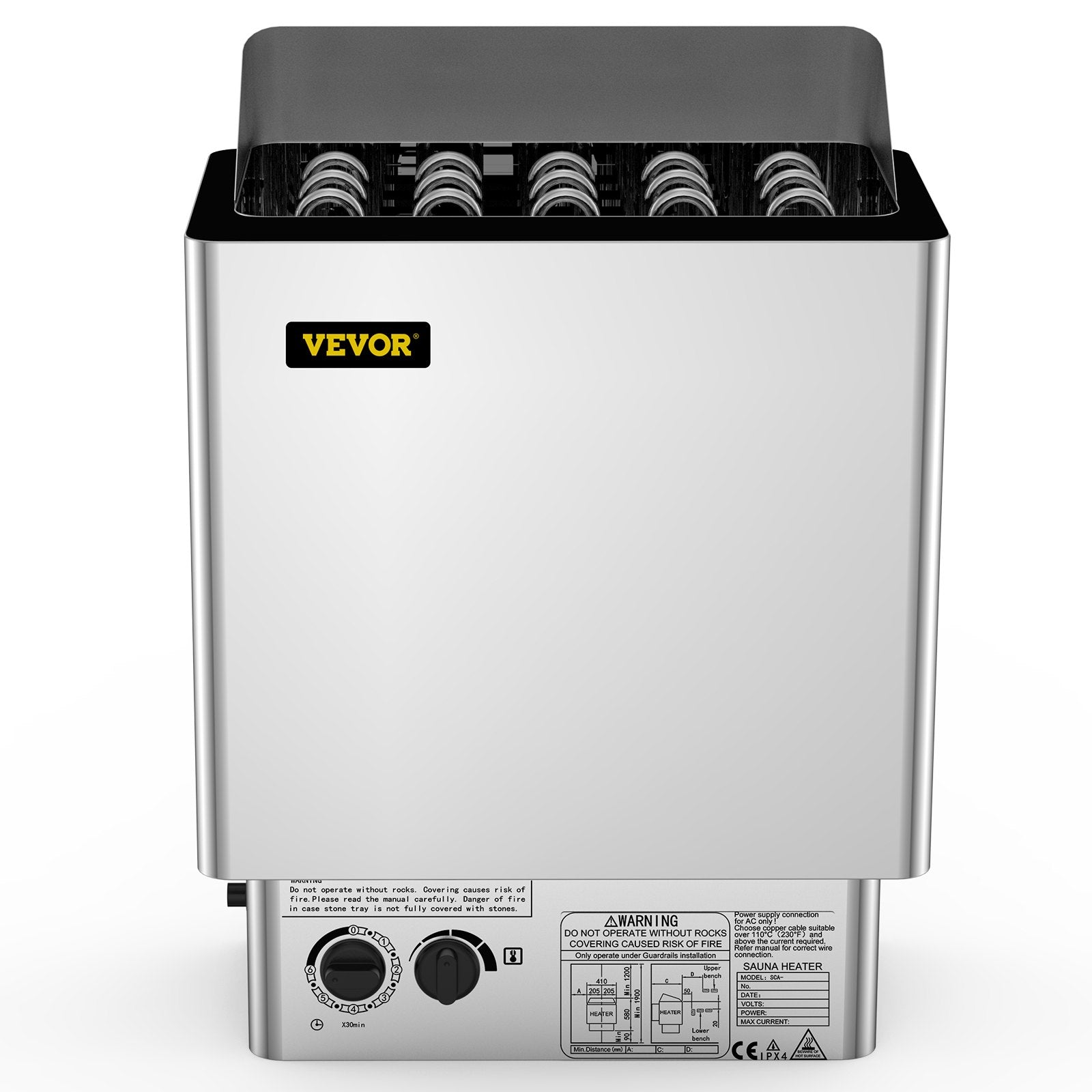 Elektrinė pirties krosnelė VEVOR VV-SH-9KW, 9 kW