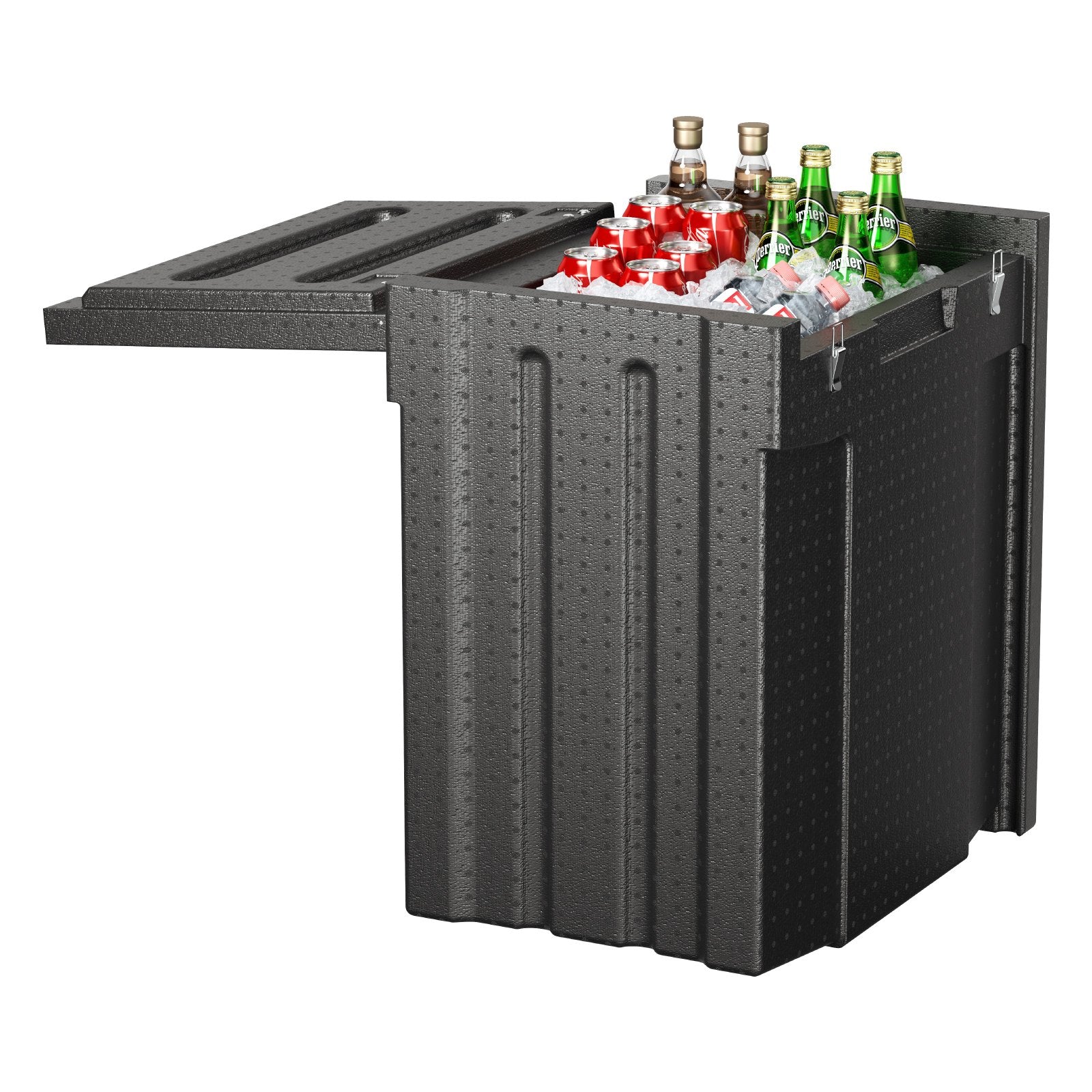 Termoizoliacinė maisto transportavimo dėžė VEVOR EP-90L, 90 l