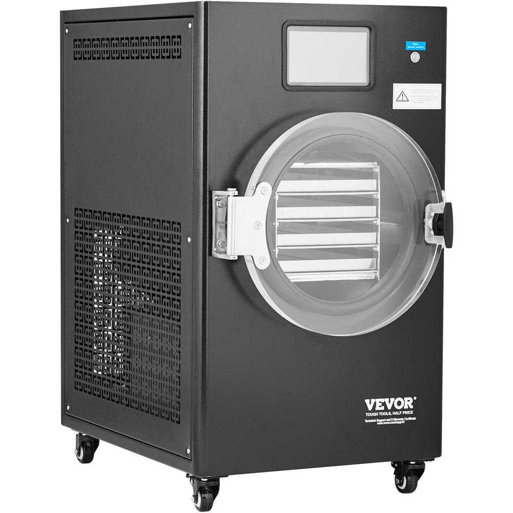 Maisto produktų šalčio džiovintuvas (liofilizatorius) VEVOR HFD-4, 4-6 kg talpa