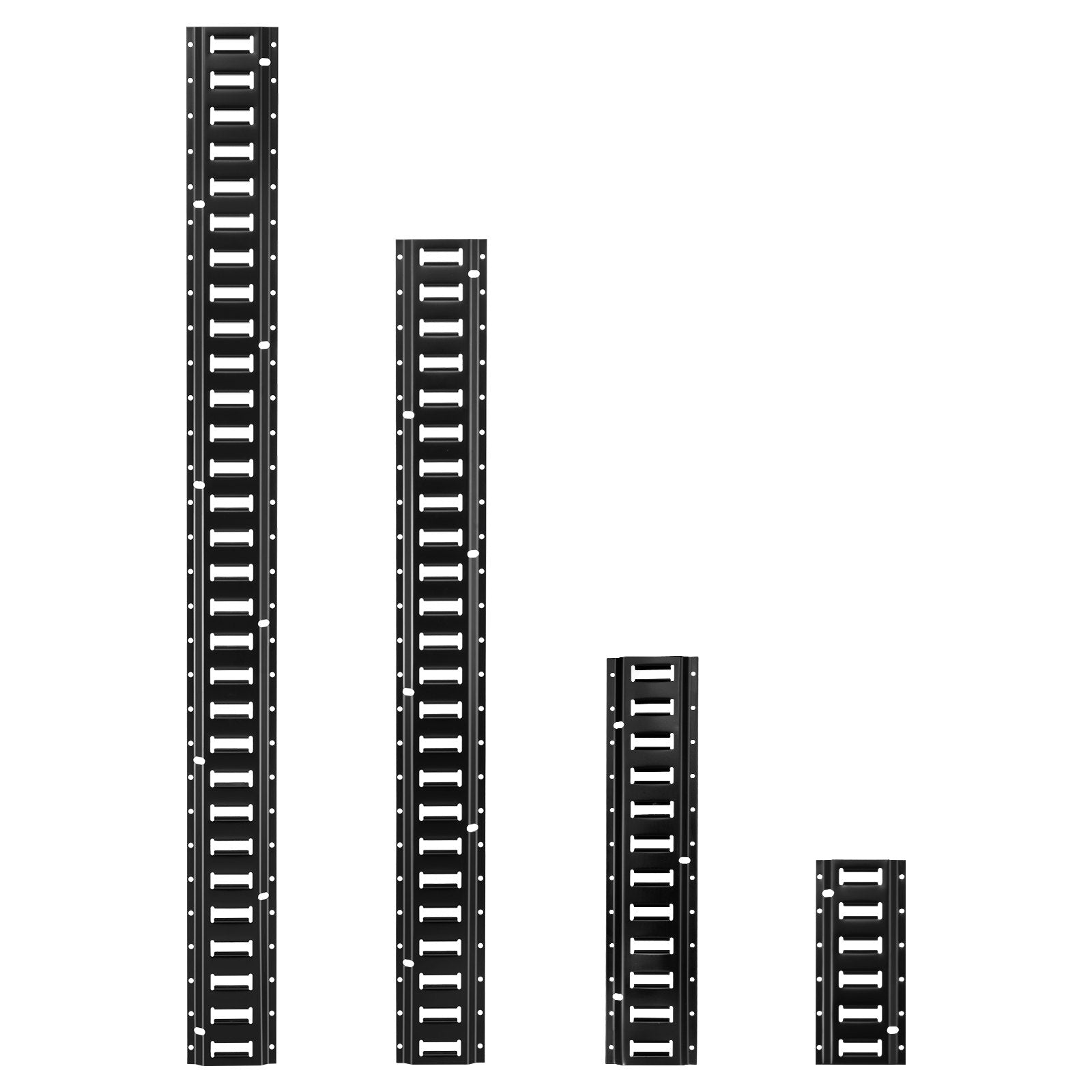 Krovinių tvirtinimo bėgelių rinkinys VEVOR JC25-ETR-5421FT36PCS, 8 vnt. bėgelių su 36 priedais