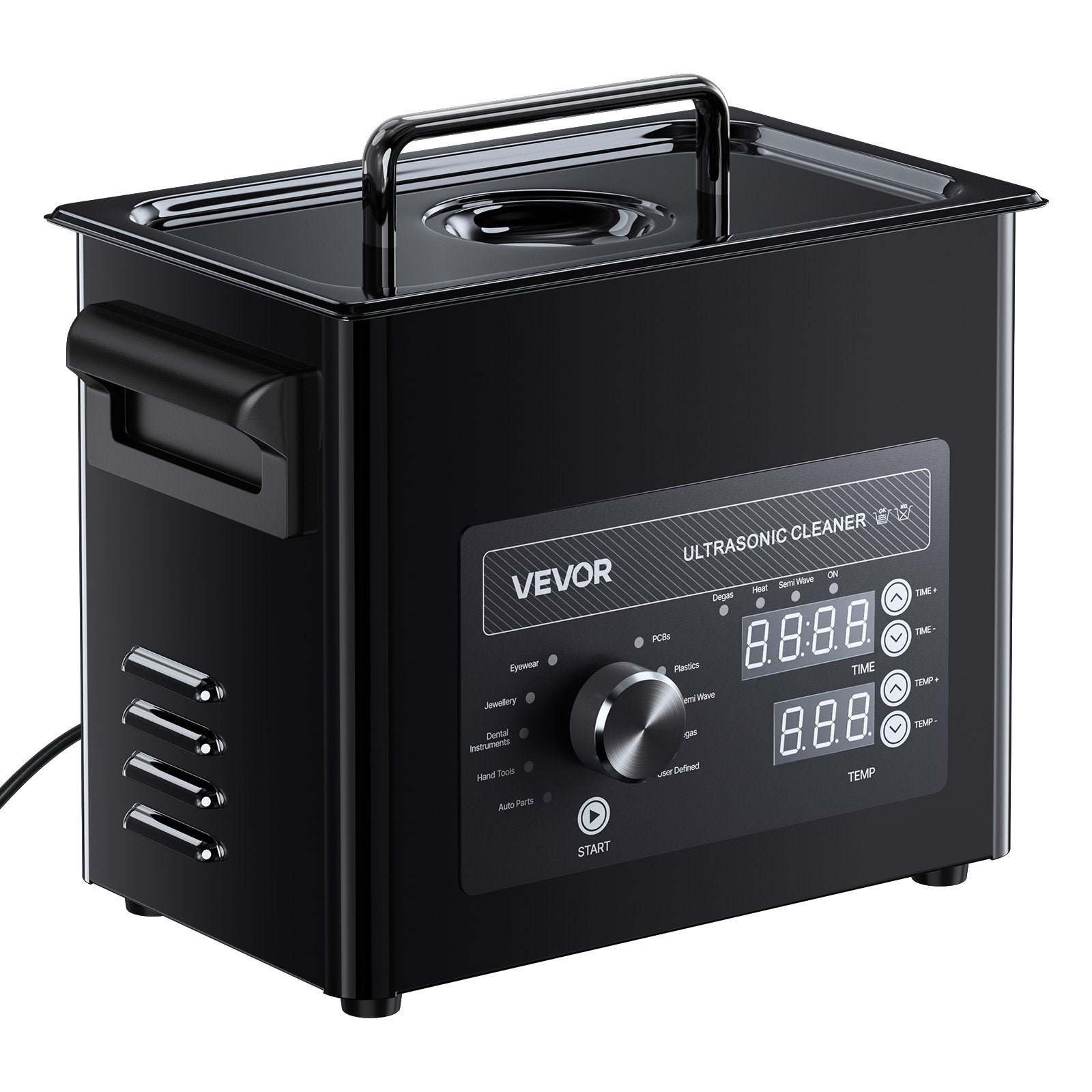 Ultragarsinė vonelė VEVOR 3L, 40kHz
