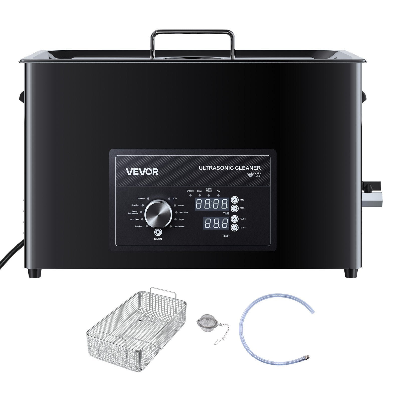 Ultragarsinė valyklė VEVOR 30L, 30 l talpa