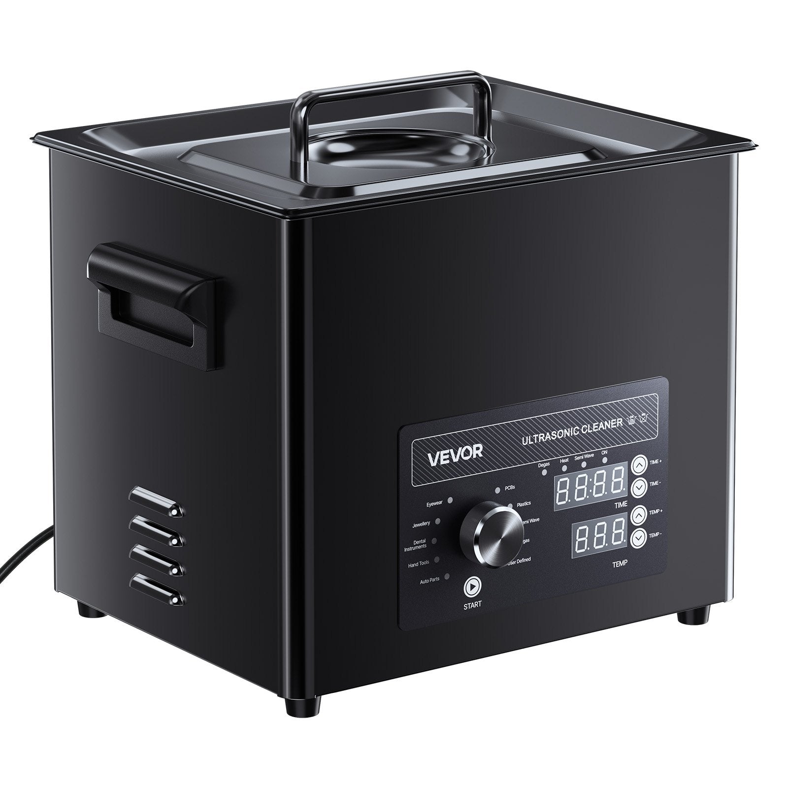 Ultragarsinė vonelė VEVOR 10L, 40kHz