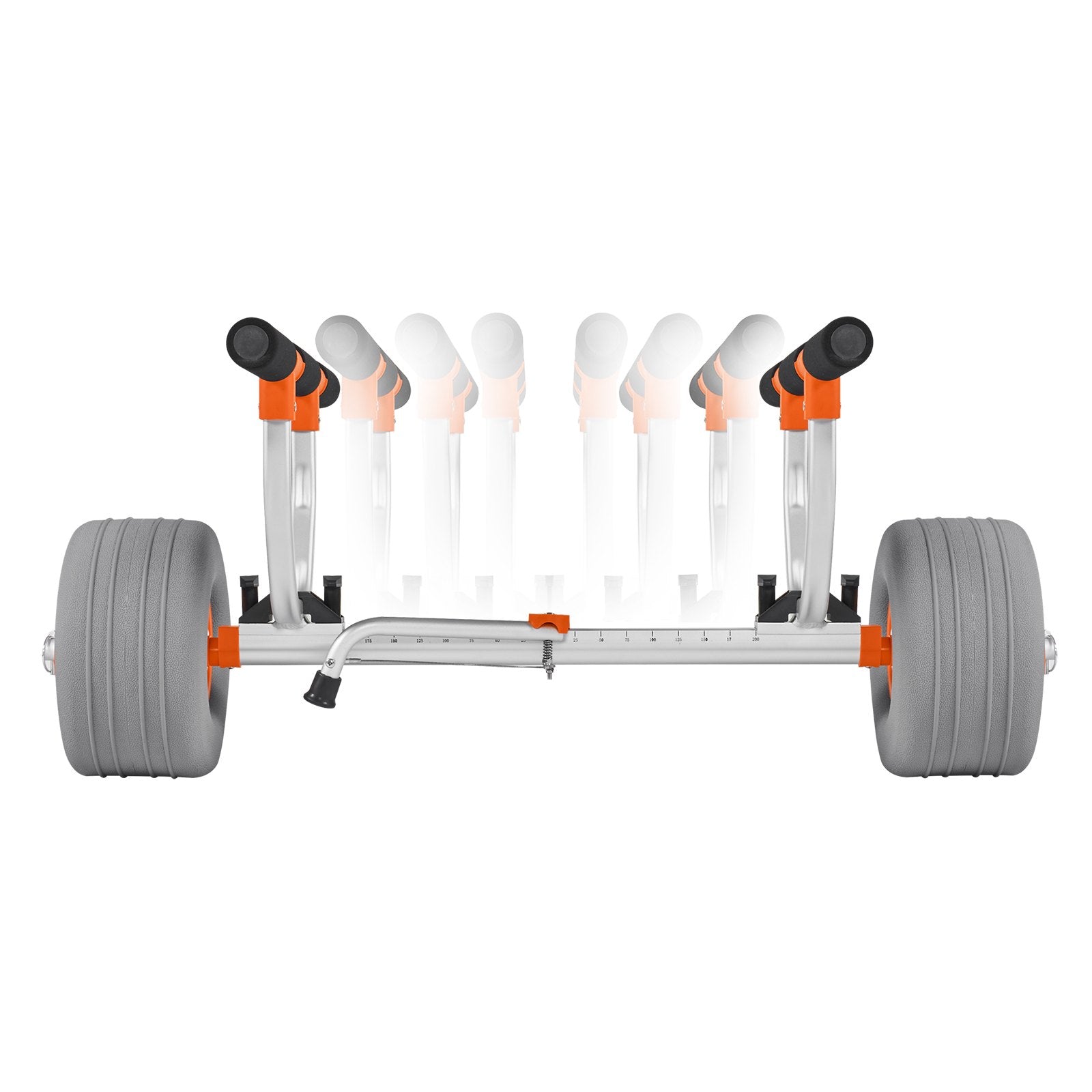 Baidarių ir kanojų vežimėlis VEVOR 2042A, 158,8 kg keliamoji galia