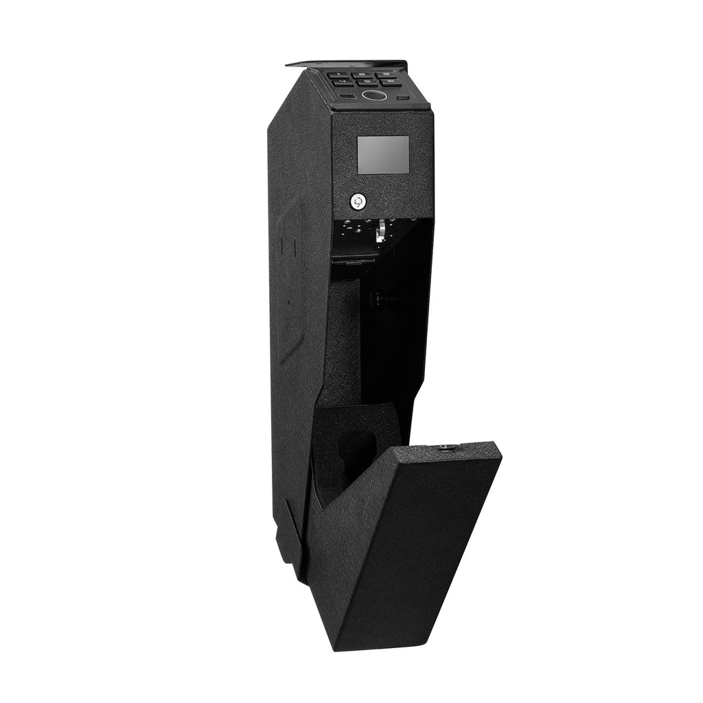Pistoletų seifas VEVOR C5-LCD, su biometrine spyna ir LCD ekranu