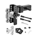 Reguliuojamas priekabos kablys VEVOR TK-2.5"-DROP6", 9980 kg keliamoji galia
