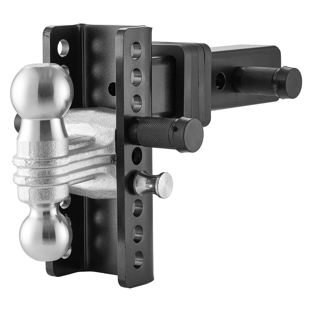 Reguliuojamas priekabos kablys VEVOR TK-2.5"-DROP6", 9980 kg keliamoji galia
