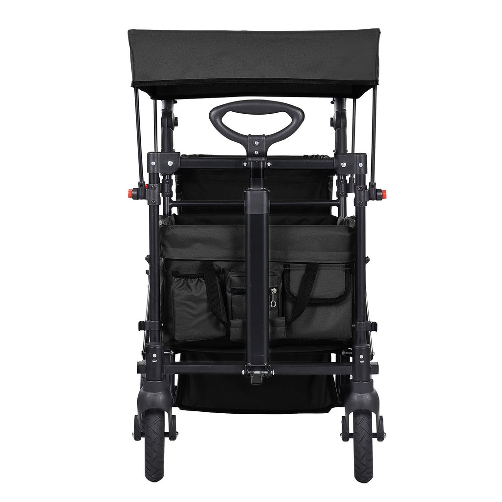 Vežimėlis-vagonėlis dviem vaikams VEVOR IM-662-HS, 25 kg apkrova