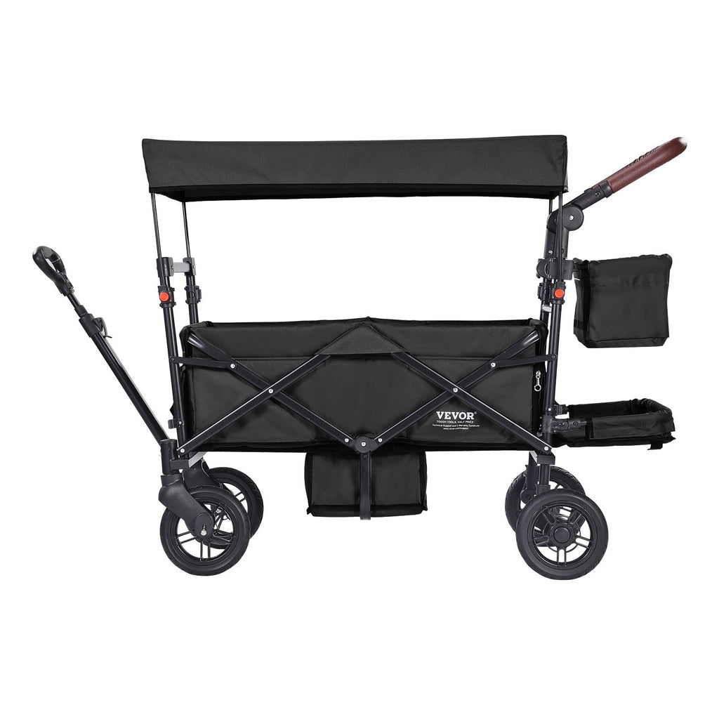 Vežimėlis-vagonėlis dviem vaikams VEVOR IM-662-HS, 25 kg apkrova