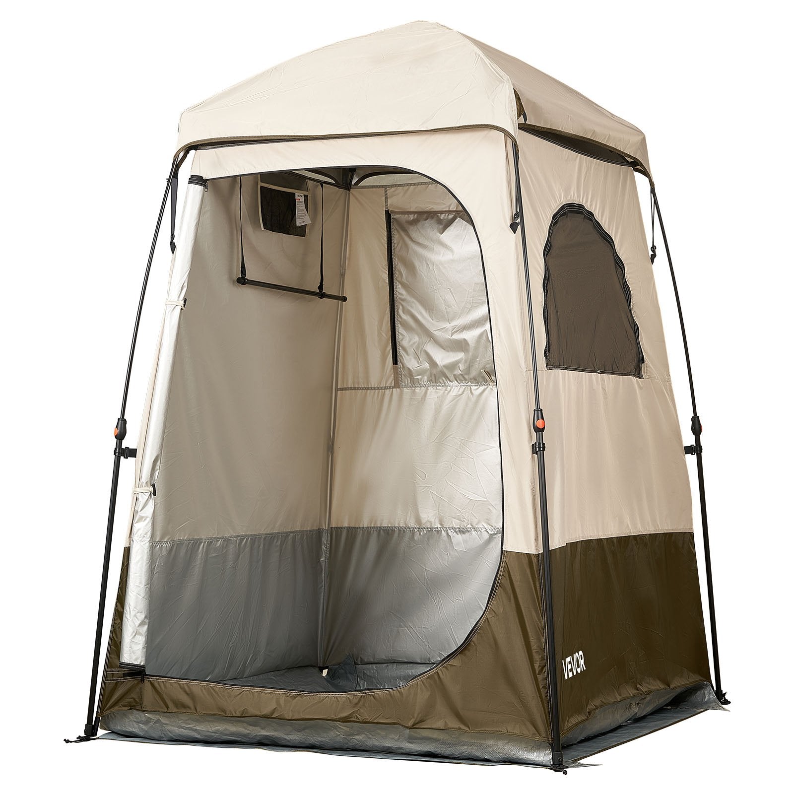 Dušo ir persirengimo palapinė VEVOR YL-fold tent4, 145x145x215 cm