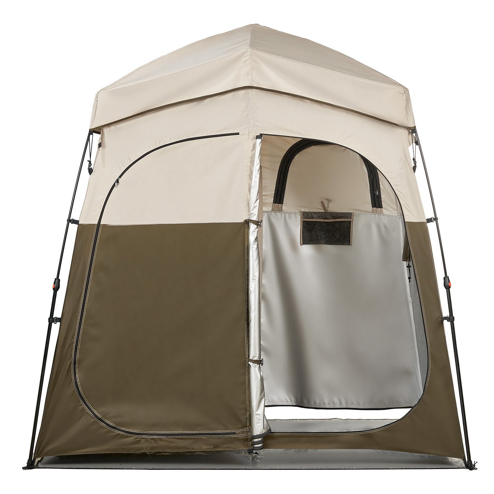 Kempingo dušo palapinė VEVOR YL-fold tent6, 2 skyrių