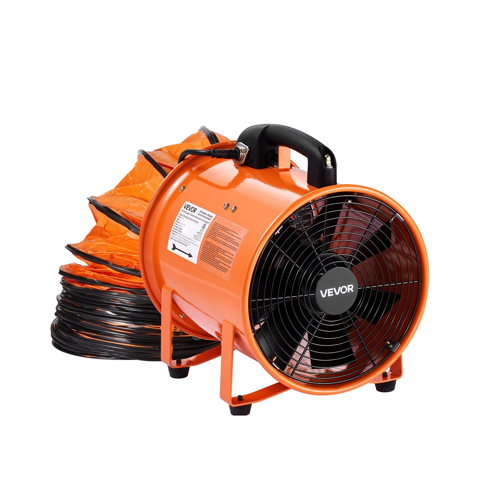 Nešiojamas ventiliatorius VEVOR BT-SHT10A-U(D)10, 300 W