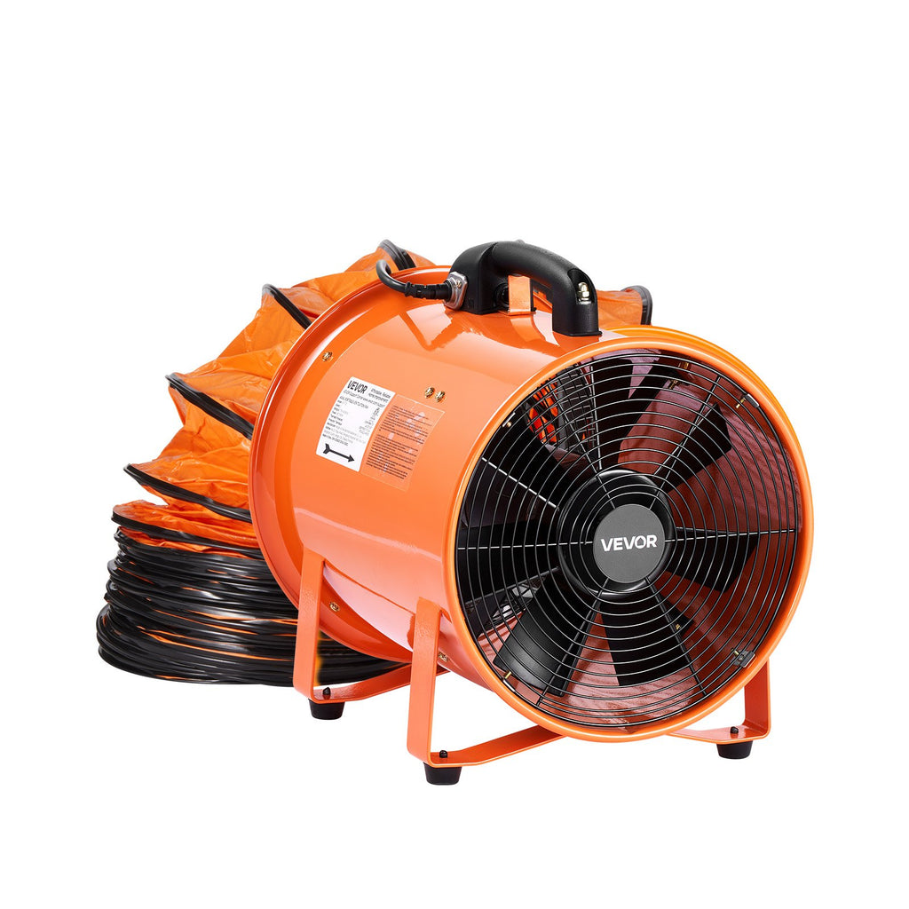 Pramoninis ventiliatorius VEVOR BT-SHT12A-U(D)10, 365 W