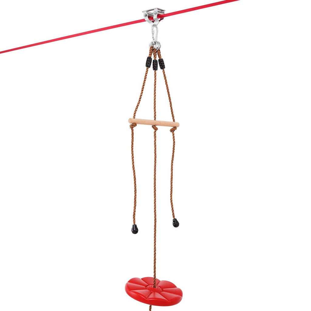 Trosinis nusileidimas (Zipline) VEVOR HL-65ft-009, 20 m ilgis