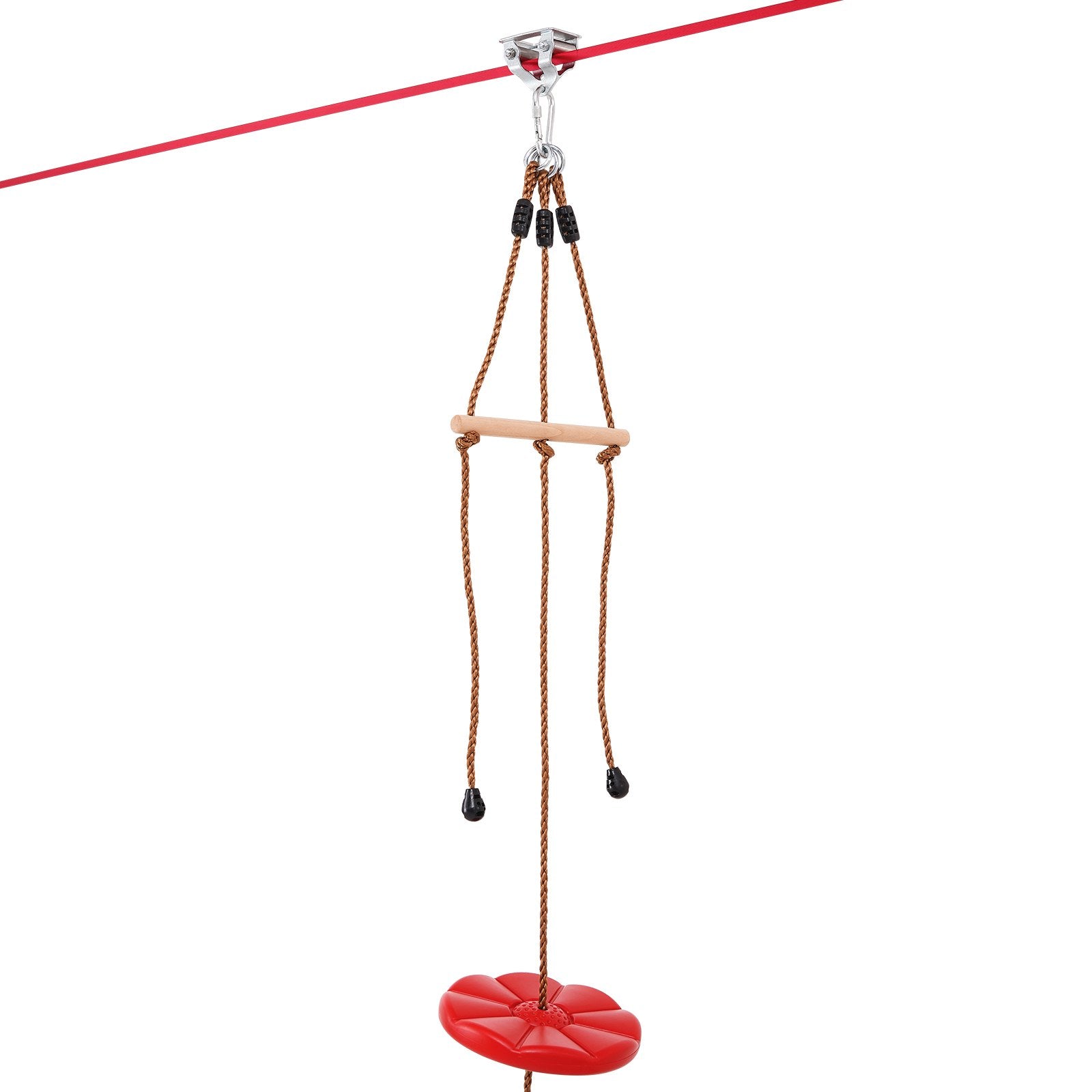 Trosinis nusileidimas (Zipline) VEVOR HL-65ft-009, 20 m ilgis