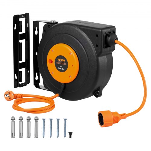 Automatinė prailginimo laido ritė VEVOR ZX-ZD150, 15 m