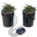 Hidroponinė auginimo sistema VEVOR EHW0002C-DR, 2 talpos po 20 l