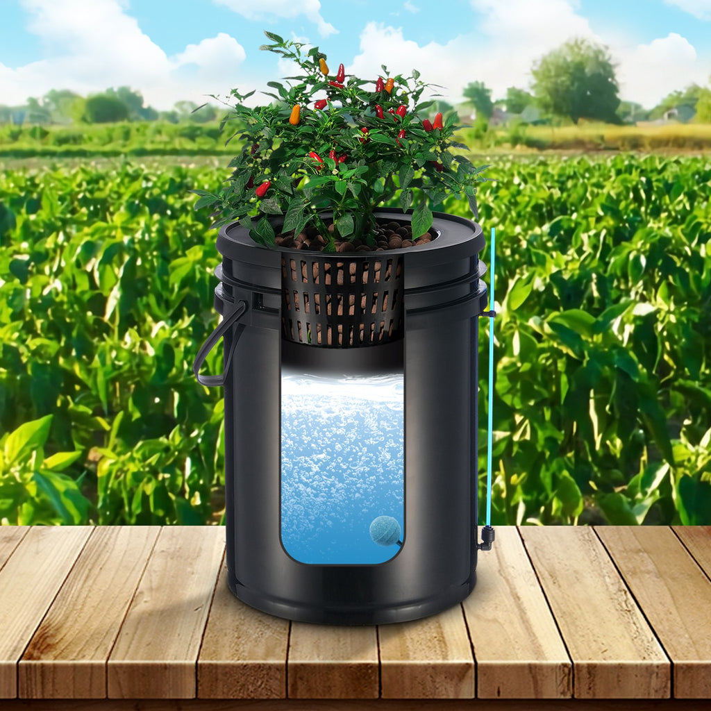 Hidroponinė auginimo sistema VEVOR EHW0004C-DR, 4 talpos po 20 l