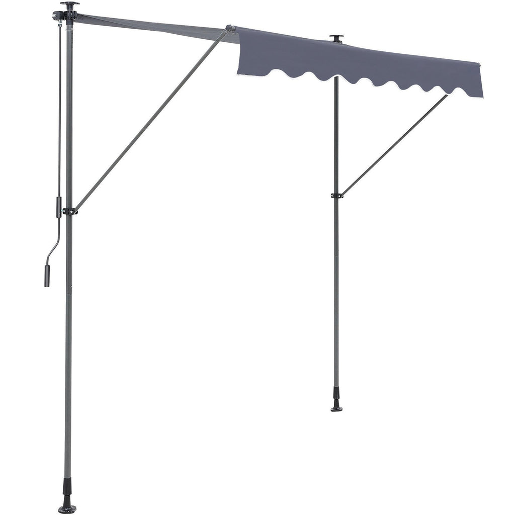 Mechaninė markizė VEVOR SDA300120, 300 cm pločio