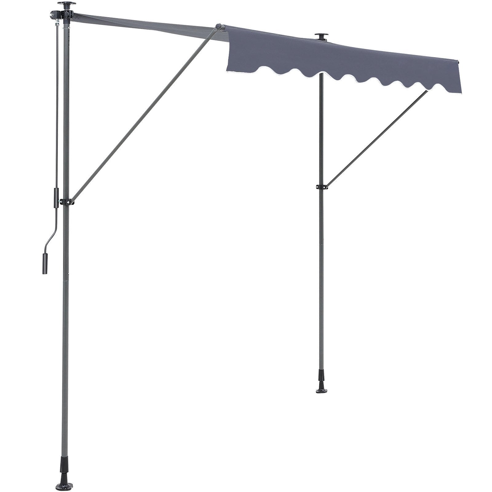 Mechaninė markizė VEVOR SDA300120, 300 cm pločio