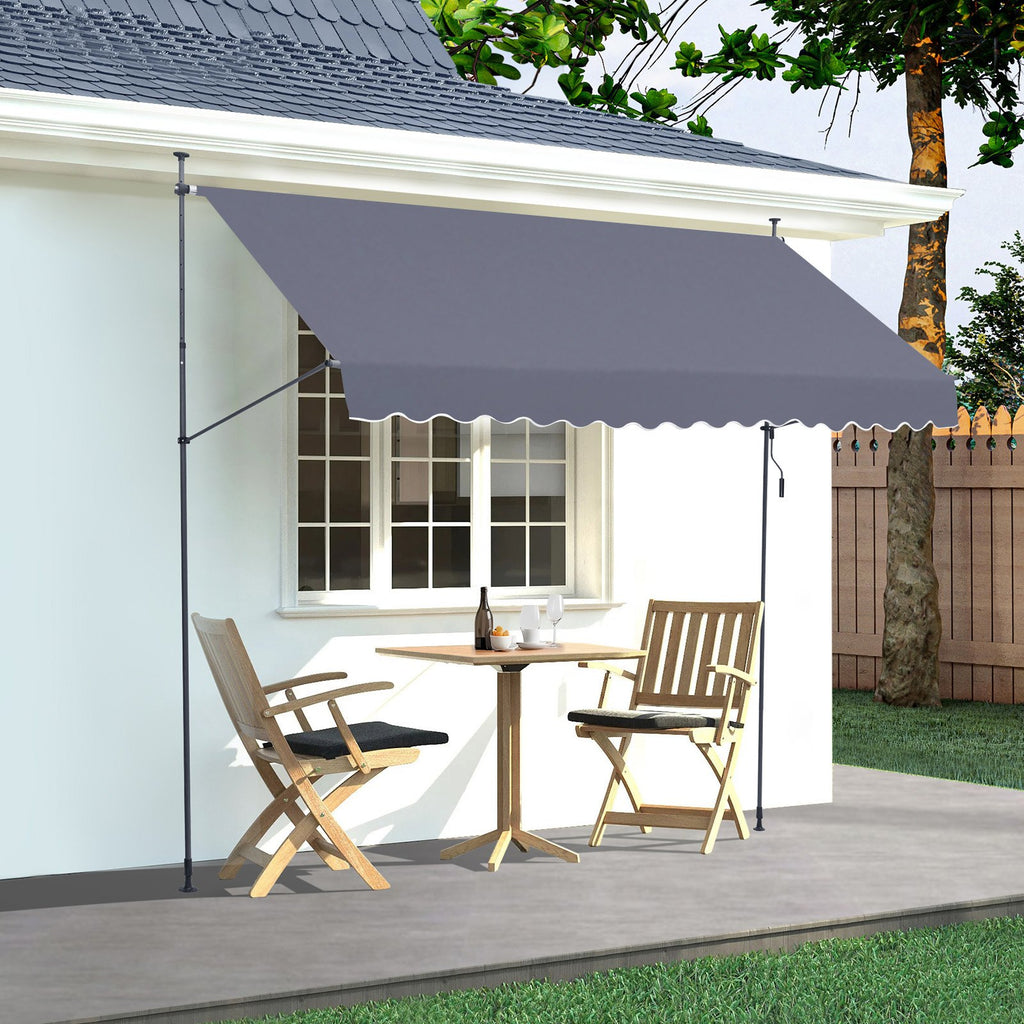 Ištraukiama markizė VEVOR SDA400120-1, 400 x 120 cm