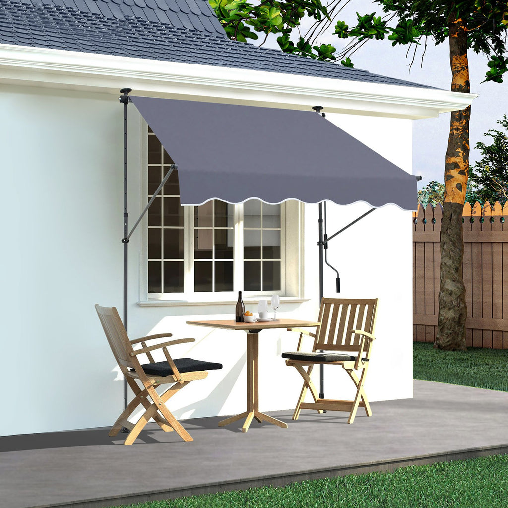 Terasos markizė VEVOR SDA150120-1, 150 x 120 cm