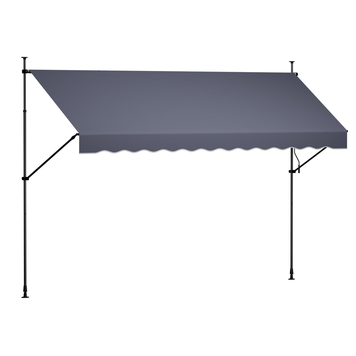 Mechaninė markizė VEVOR SDA400120-S, 400 cm pločio