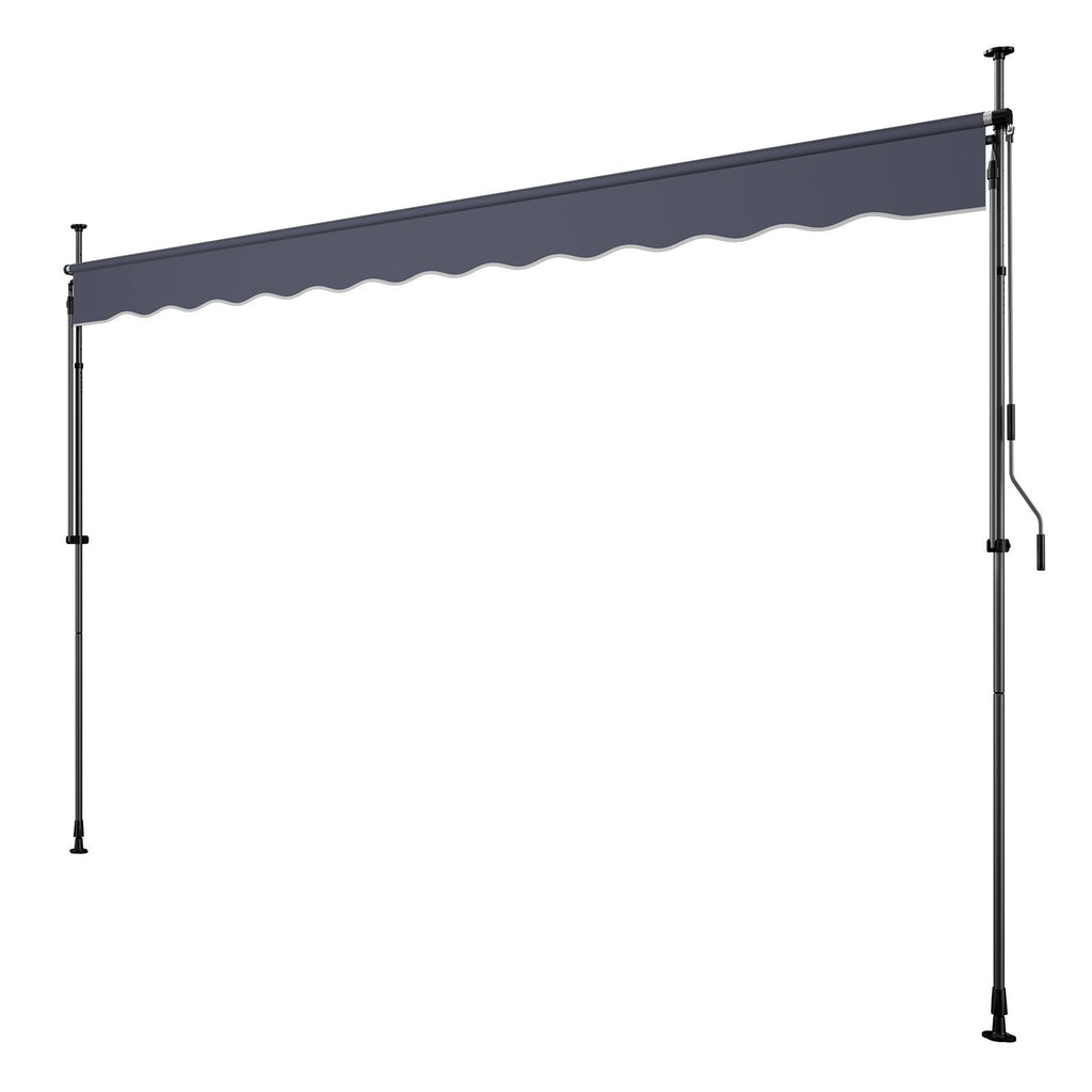 Mechaninė markizė VEVOR SDA400120-S, 400 cm pločio