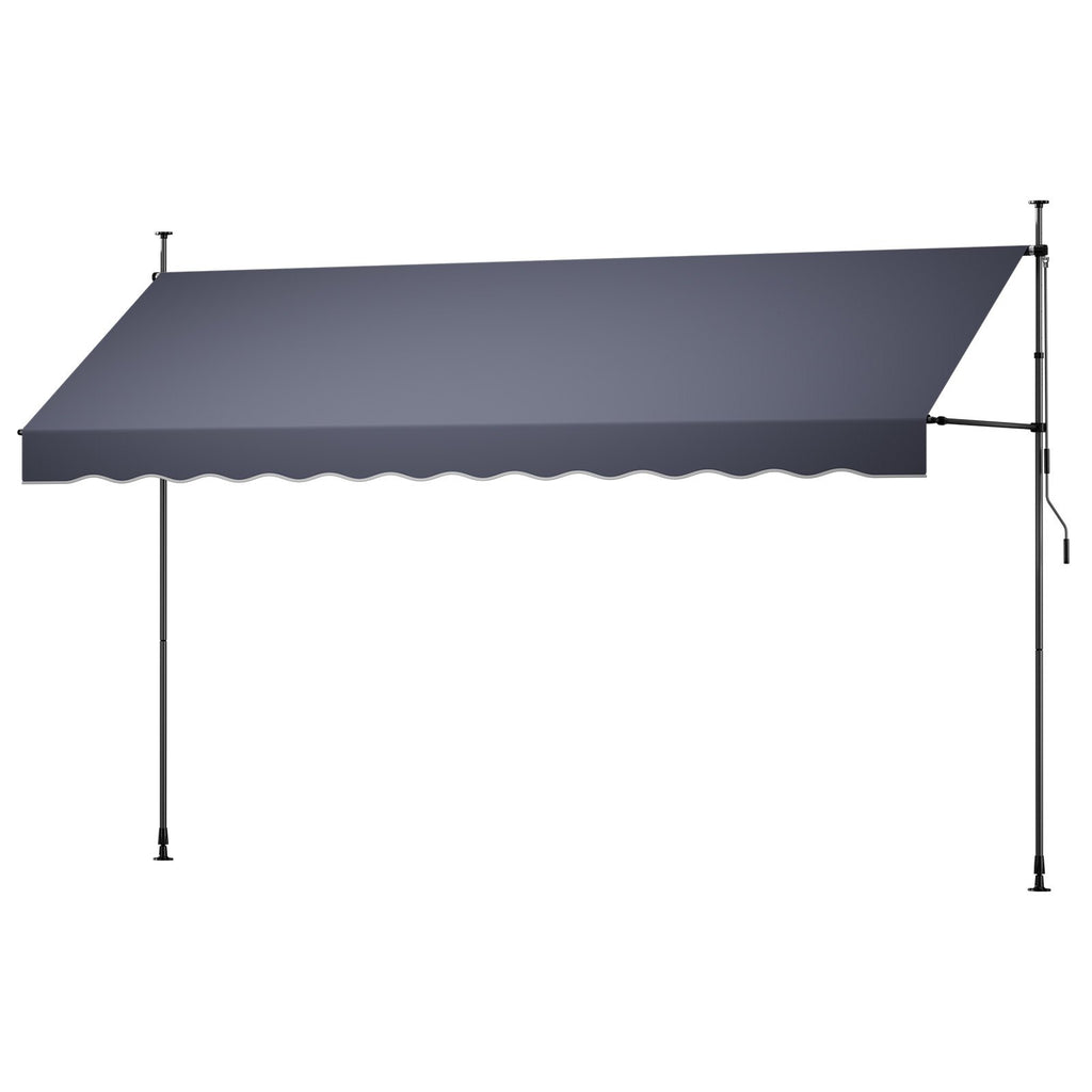 Mechaninė markizė VEVOR SDA400120-S, 400 cm pločio