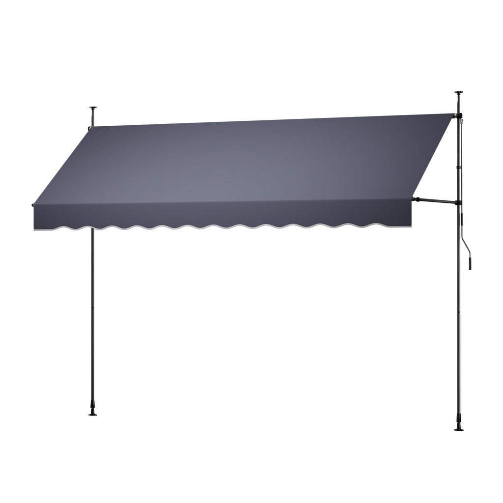 Mechaninė markizė VEVOR SDA350120-S, 350 cm