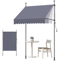 Rankinė ištraukiama markizė VEVOR SDA150120-S, 150 cm pločio