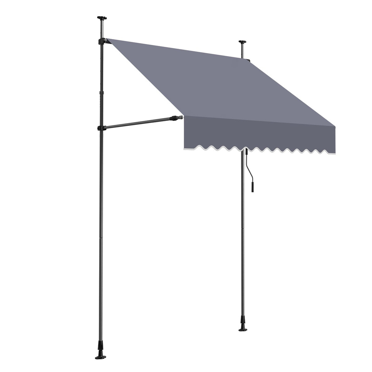 Rankinė ištraukiama markizė VEVOR SDA150120-S, 150 cm pločio