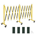 Dvigubas išplečiamas apsauginis barjeras VEVOR XSJ-S-0006, 5,46 m