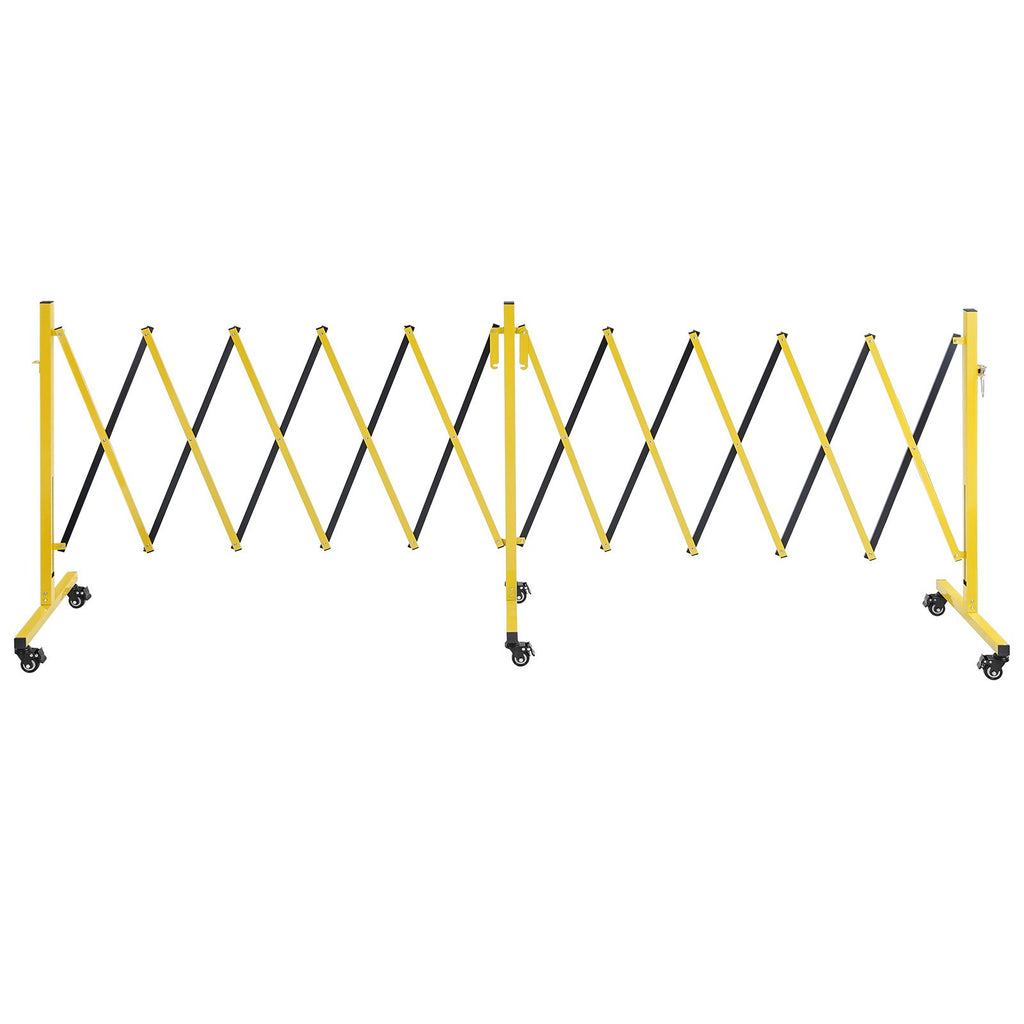 Dvigubas išplečiamas apsauginis barjeras VEVOR XSJ-S-0006, 5,46 m