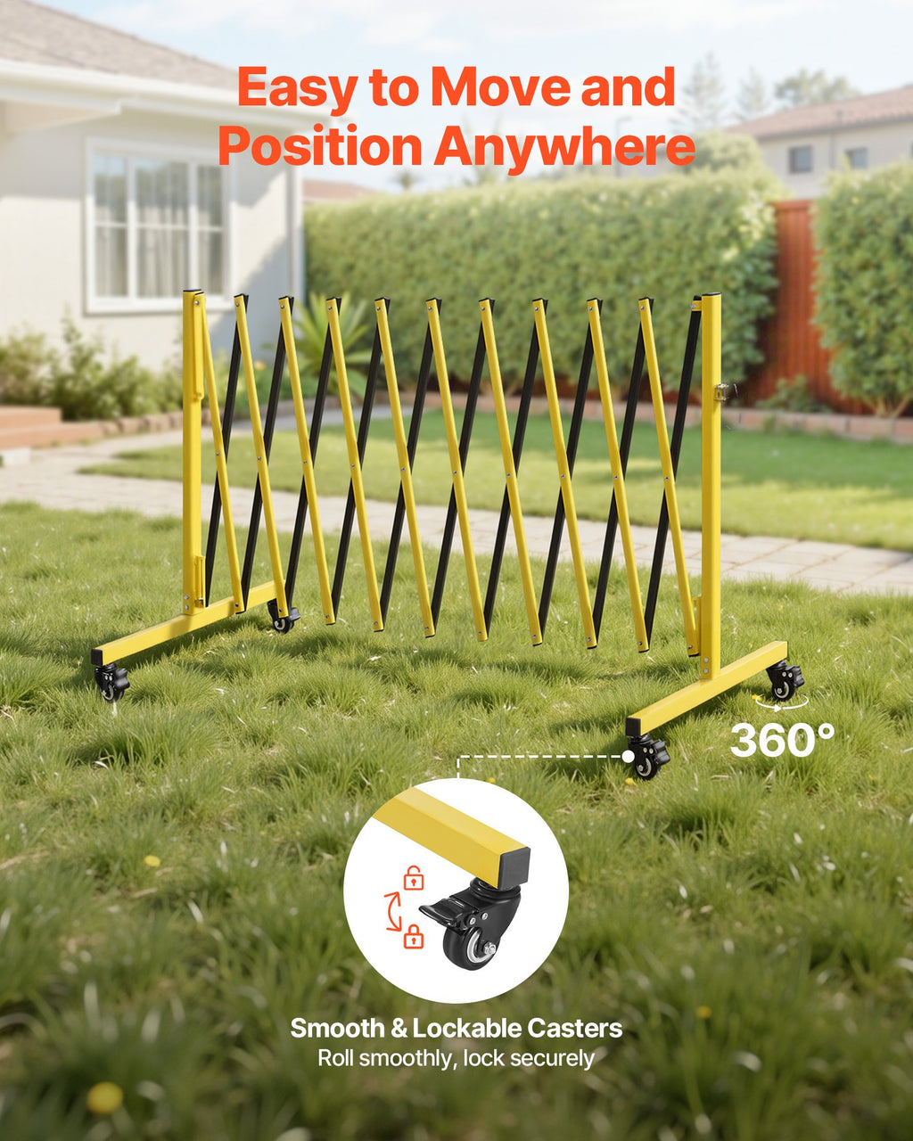Pramoninis išplečiamas barjeras VEVOR XSJ-S-0001, 3,94 m