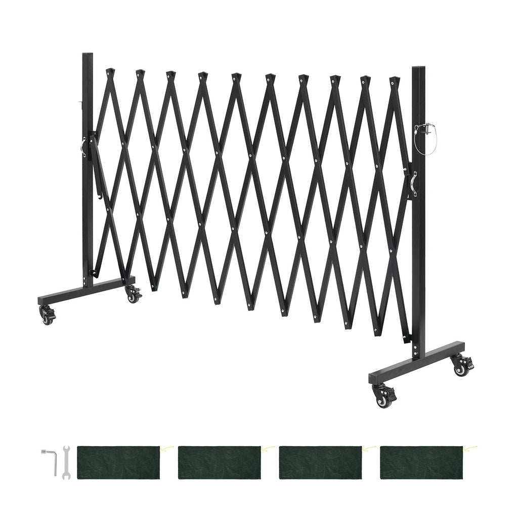 Išplečiamas apsauginis barjeras VEVOR XSJ-S-0002, 3,37 m ilgio
