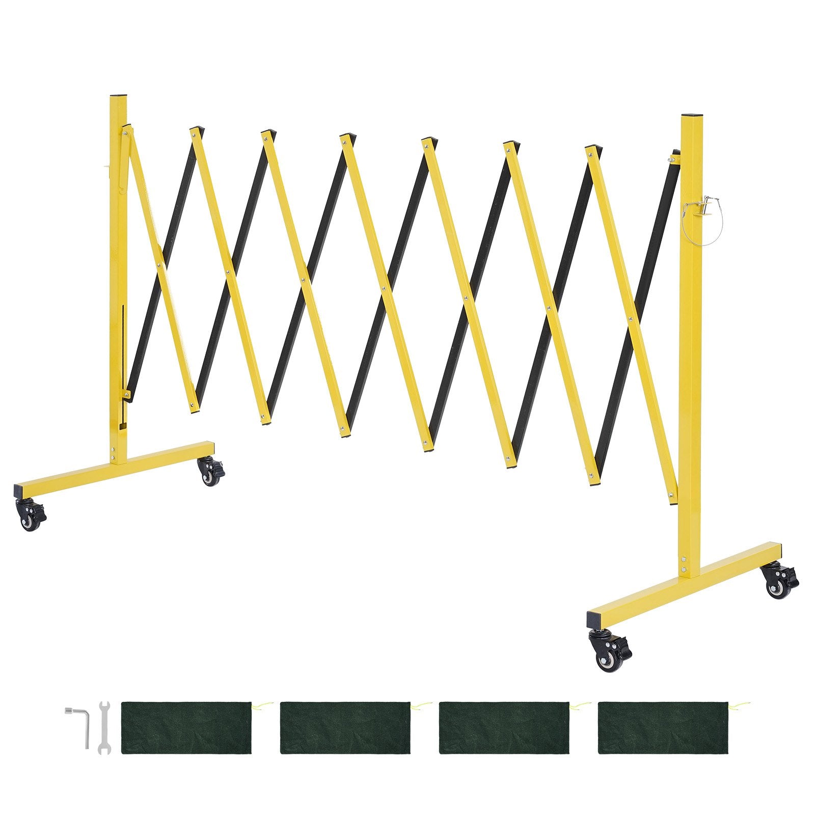 Pramoninis išplečiamas atitvaras VEVOR XSJ-S-0004, 3,82 m