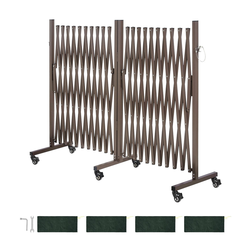 Išplečiamas apsauginis barjeras VEVOR XSJ-S-0009, 8,18 m