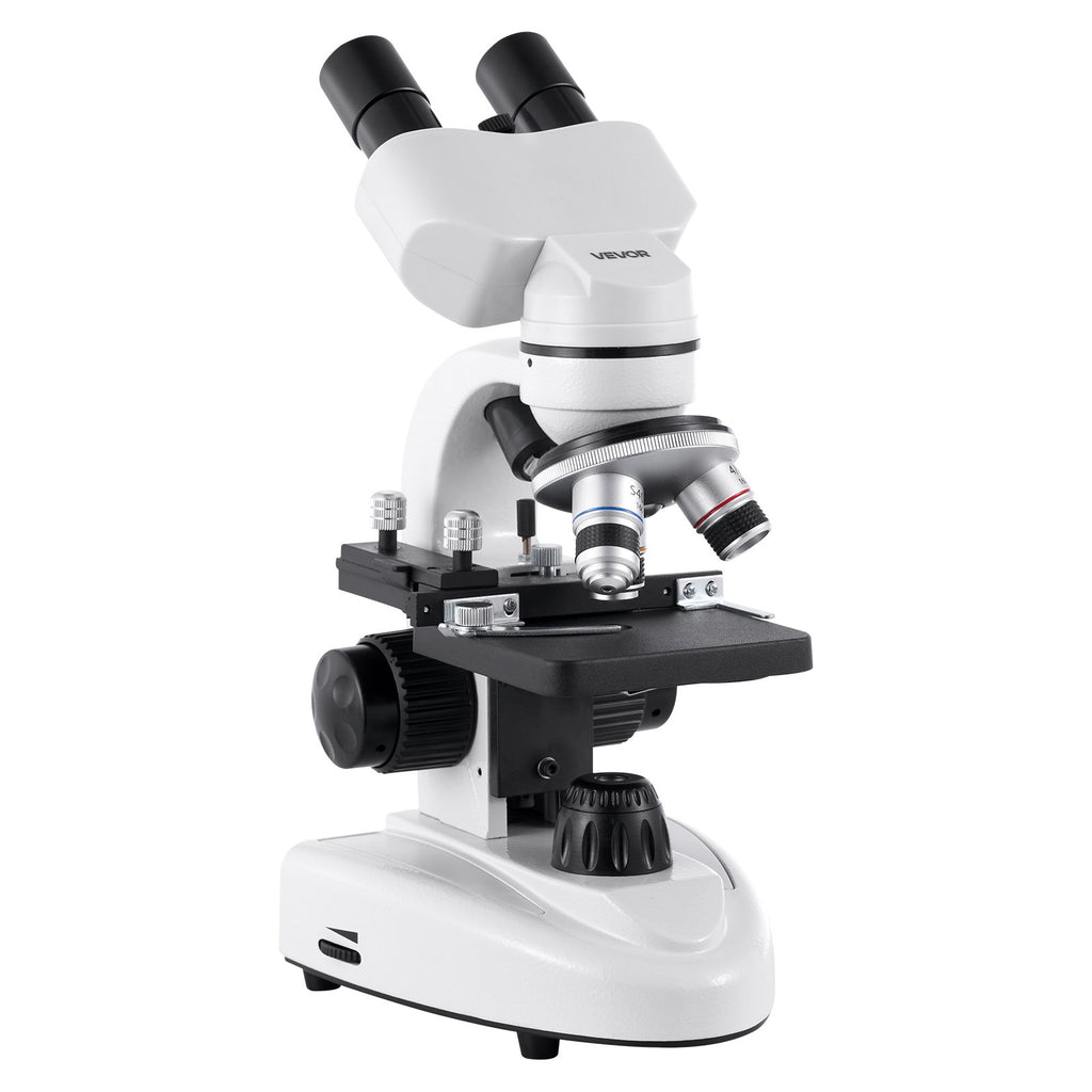 Binokulinis mikroskopas VEVOR H-20A, 40-2000x padidinimas
