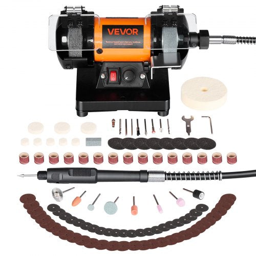 Stalinis poliruoklis VEVOR TDS-75CV, 200 W