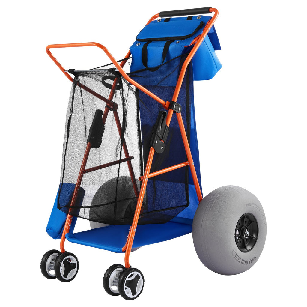 Paplūdimio vežimėlis VEVOR 30021-SIS, 75 kg keliamoji galia