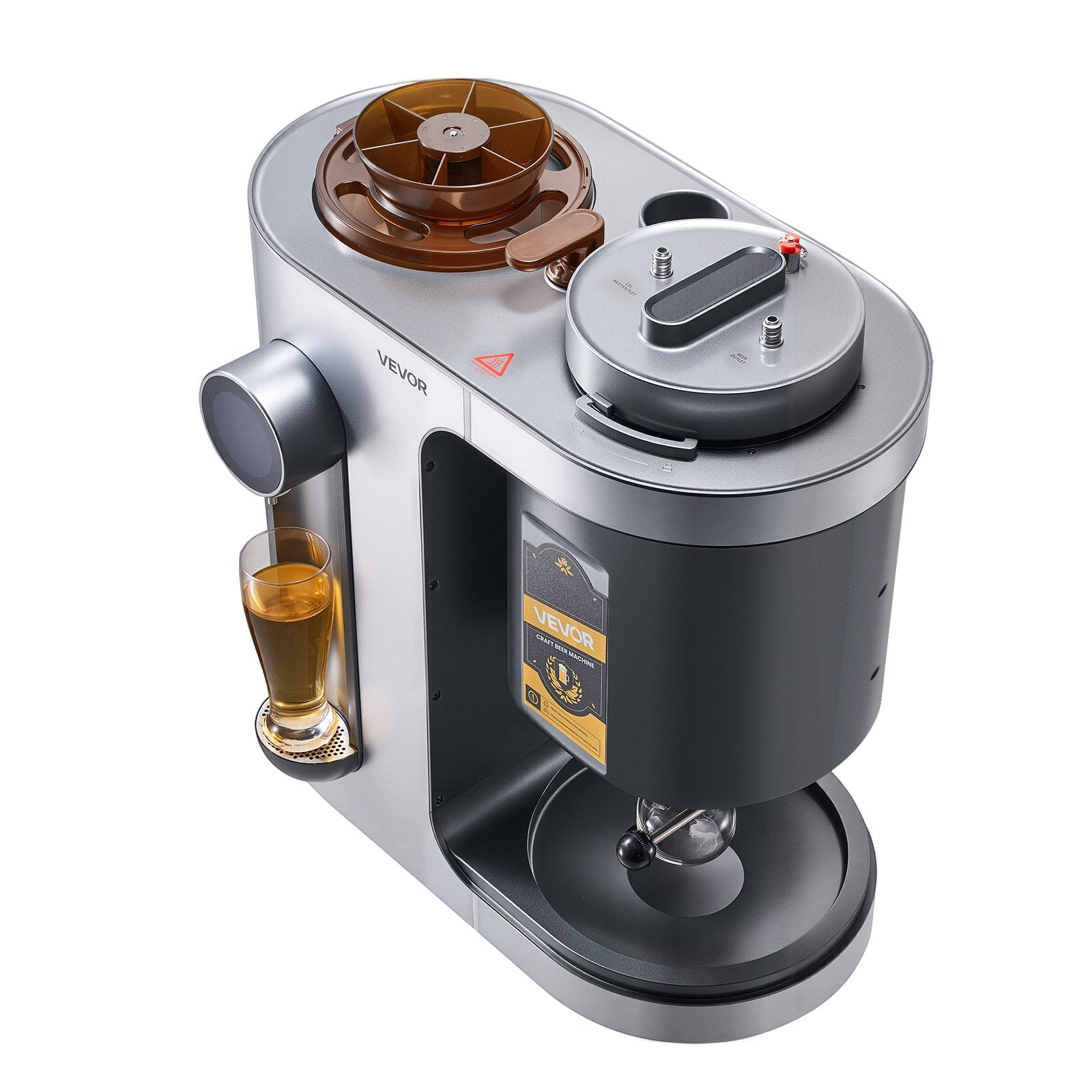 Automatinis alaus virimo aparatas VEVOR MBL-H-10A, 13 l