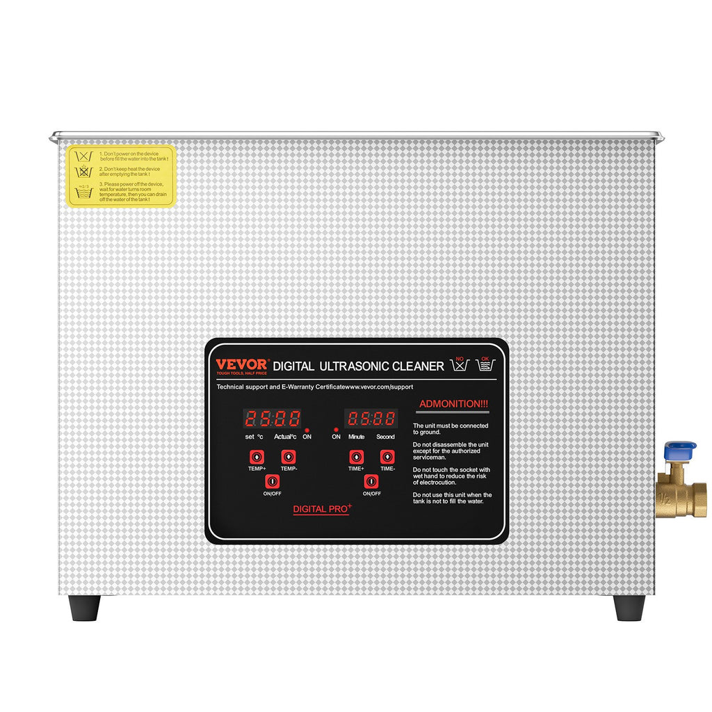 Ultragarsinė valyklė VEVOR KZ-D15, 15 l