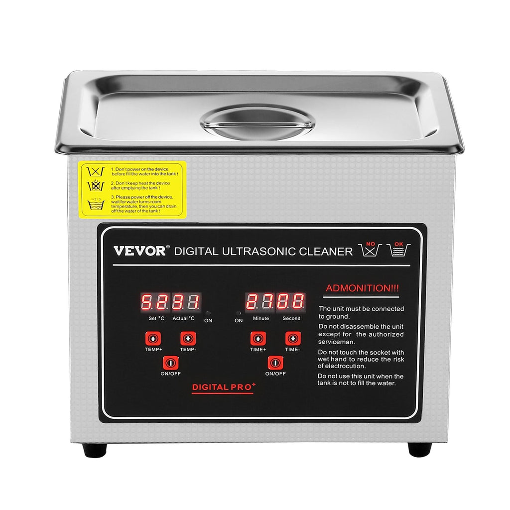 Ultragarsinė valyklė VEVOR 3L, 120W