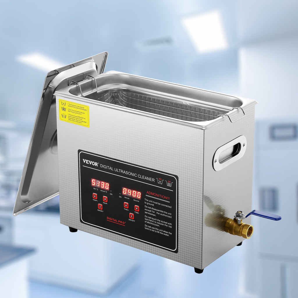 Ultragarsinė valyklė VEVOR 6L, 180W