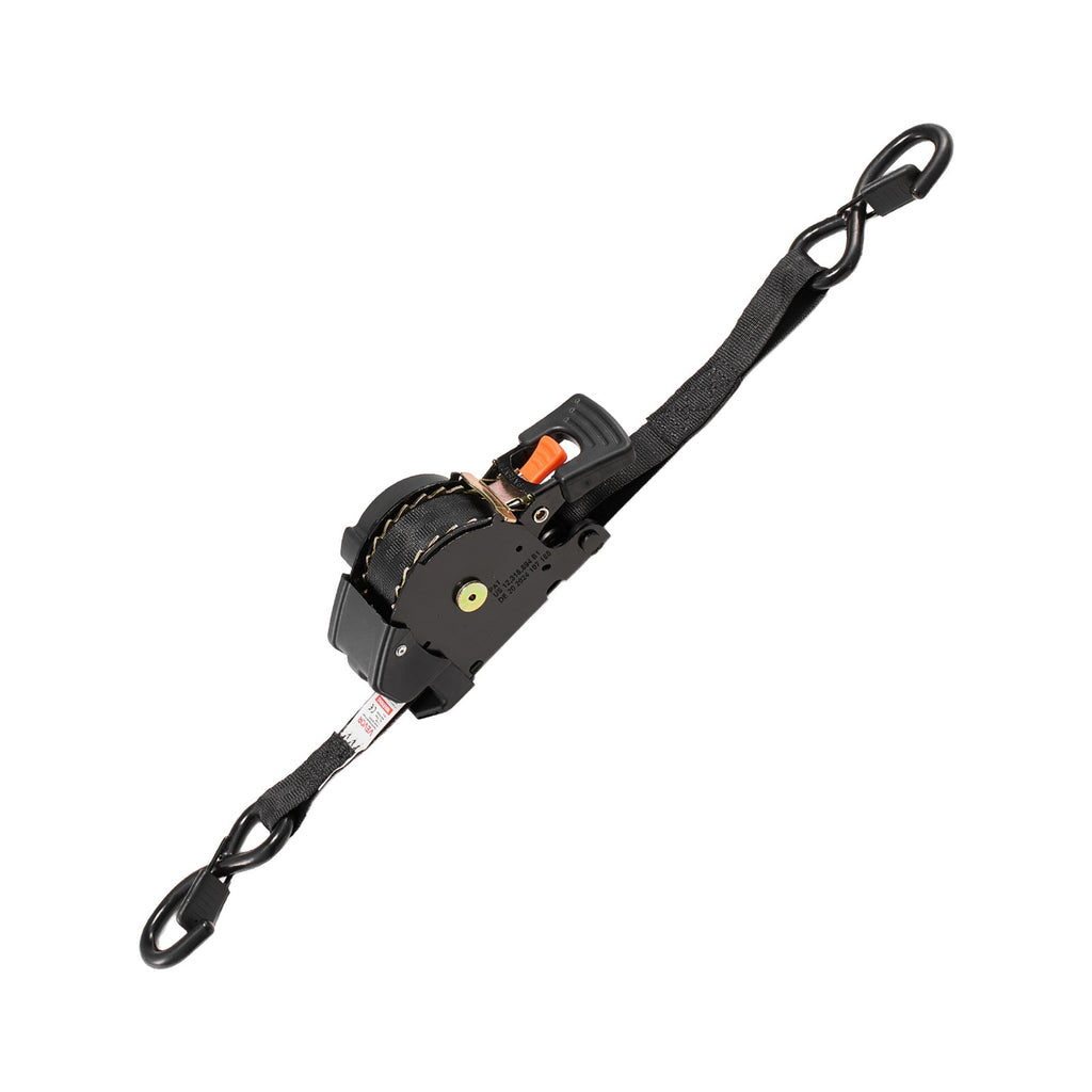 Automatiniai tvirtinimo diržai VEVOR QLR2503, 25,4 mm x 4,9 m, 700 kg
