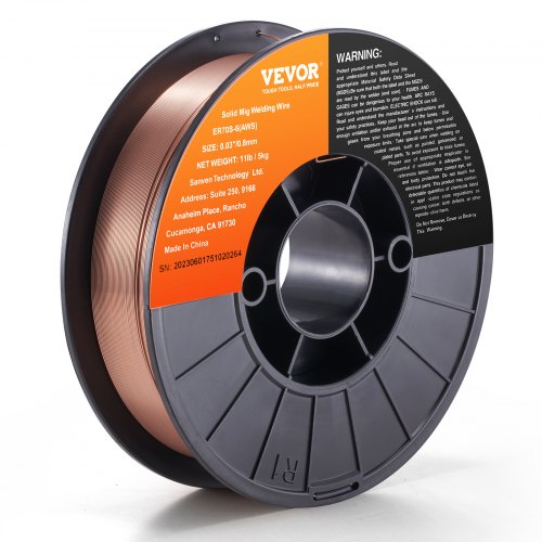 MIG suvirinimo viela VEVOR ER70S-6, 0.8 mm, 5 kg